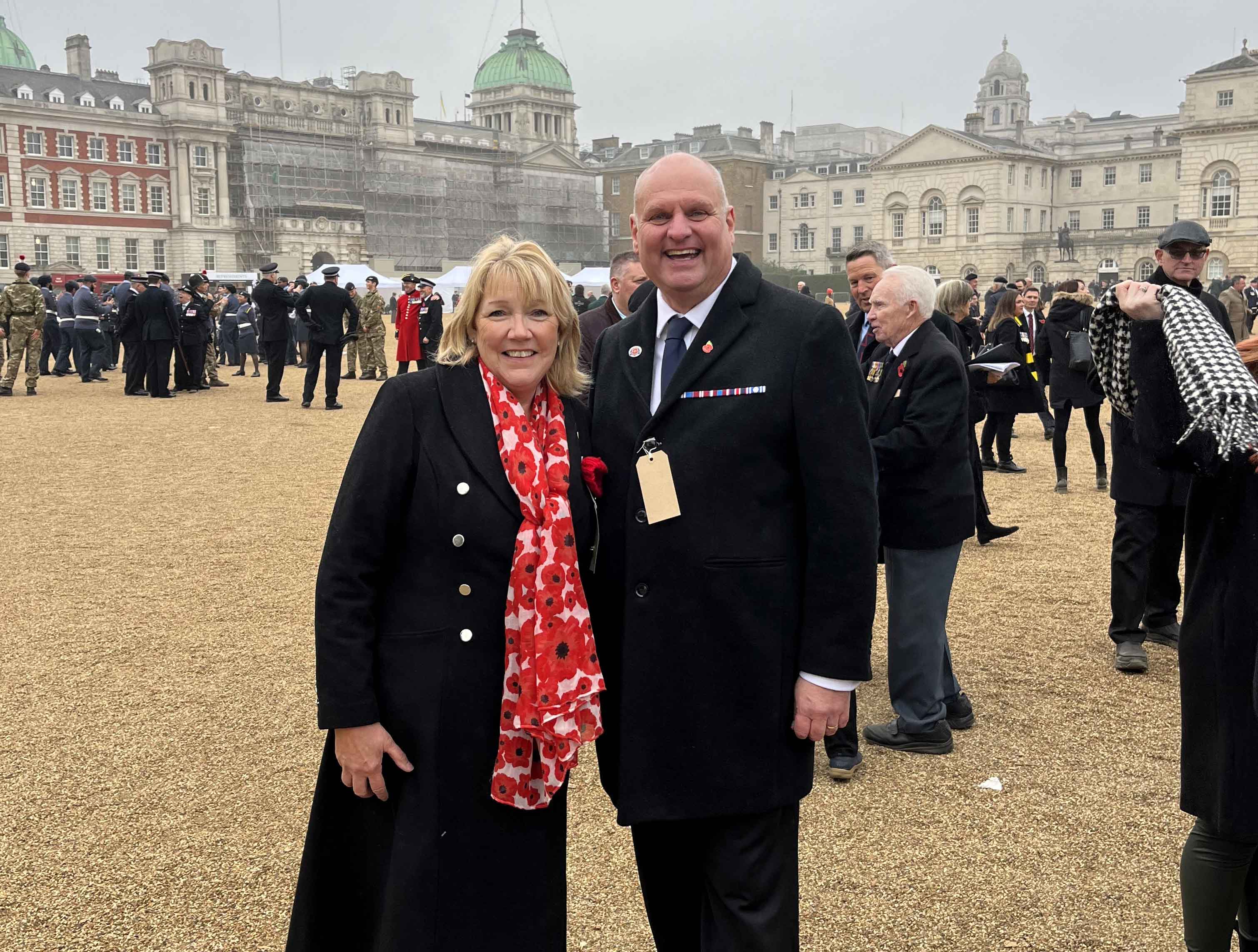 Cenotaph Parade in London September 2024