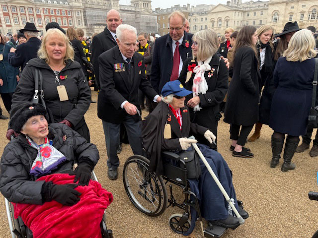 Cenotaph Parade in London September 2024